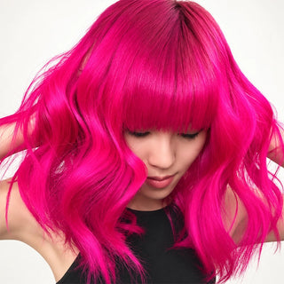 Vegan - Semi Permanent Hair Dye - Neon Crush Pink Hair Color Moehair USA Inc.