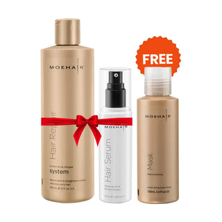 Hair Treatment: Hair Repair System & Hair Serum with Free Hair Mask | Protein Infused