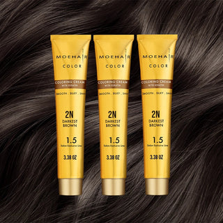 2N Darkest Brown Hair Color Moehair USA