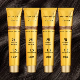 2N Darkest Brown Hair Color