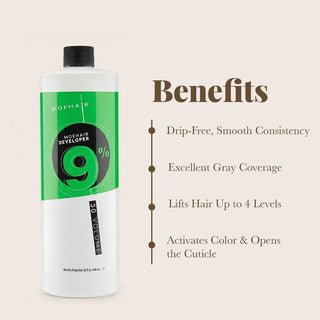 Moehair 9%, 30 Volume Hair Color Developer Moehair USA