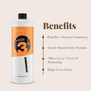 Moehair 3%, 10 Volume Hair Color Developer Moehair USA