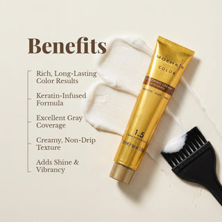 10AA-Very Light Deep Ash Blonde Hair Color-Permanent Hair Dye Moehair USA