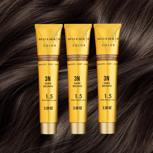 3.38 Oz - 3N - Dark Brown Hair Color - Permanent | Paraben