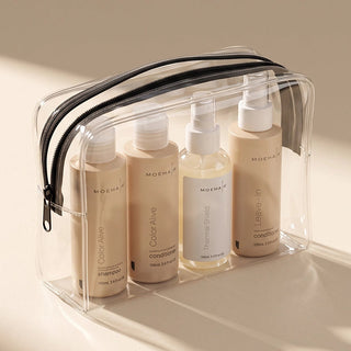 Color Alive Shampoo and Conditioner with Leave in Conditioner & Thermal Shield Travel Kit Moehair USA
