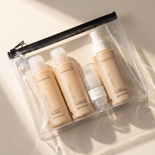 Color Alive Shampoo and Conditioner with Hair Serum & Leave In Conditioner Travel Kit Moehair USA