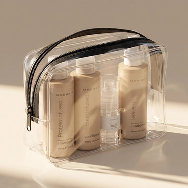 Shampoo, Conditioner with Leave-in Conditioner and Hair Serum