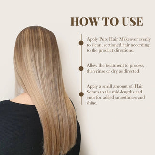 Pure Hair Makeover and Hair Serum Combo Moehair USA