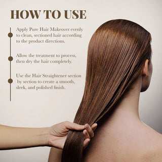 Moehair Pure Hair Makeover and Hair Straightener Combo Moehair USA