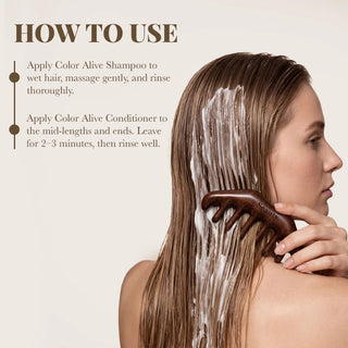 Color Alive Shampoo & Conditioner Combo Moehair USA