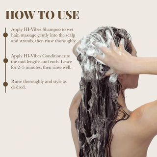 Hi-Vibes Shampoo & Conditioner Combo Moehair USA