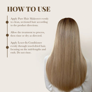 Pure Hair Makeover and Leave in Conditioner Combo Moehair USA