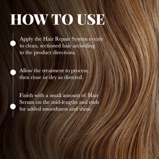 Hair Repair System and Hair Serum Combo Moehair USA