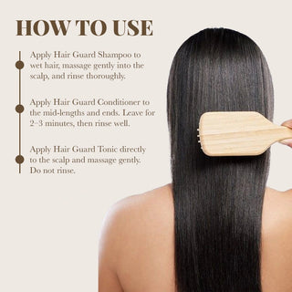 Moehair Hair Guard Shampoo, Conditioner with Tonic Trio Pack Moehair USA
