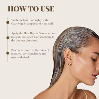 Hair Repair System and Clarifying Shampoo Combo Moehair USA