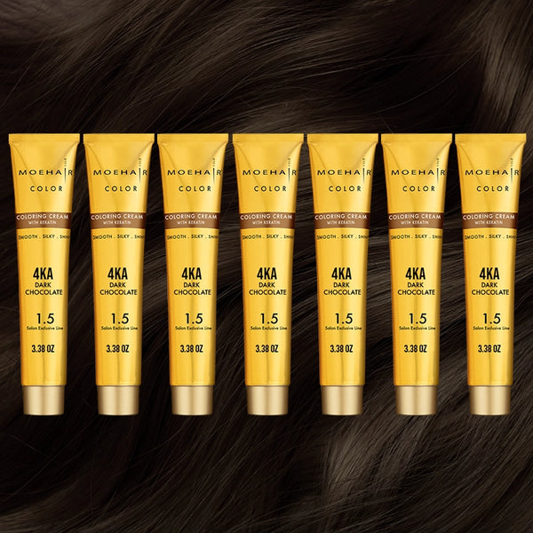 3.38 Oz - 4KA - Dark Chocolate Hair Color - Permanent | Paraben