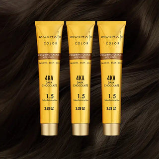 Pack of 3 - 4KA - Dark Chocolate Hair Color 