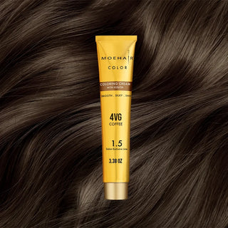 3.38 Oz - 4VG - Coffee Hair Color - Permanent | Paraben & Cruelty Free