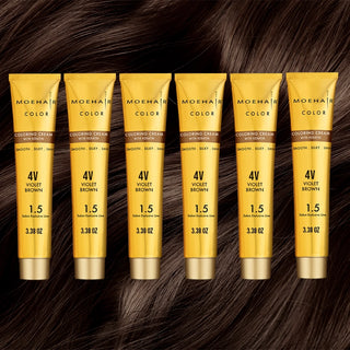 4V Violet Brown Hair Color
