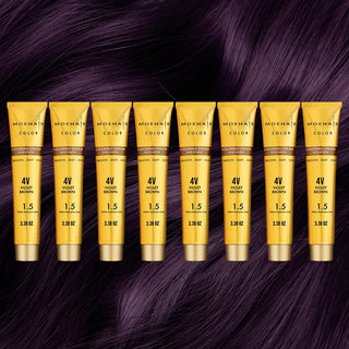 4V Violet Brown Hair Color Moehair USA