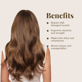 Protein-Infused Shampoo, Conditioner with Leave-in Conditioner and Hair Serum Travel Kit Moehair USA