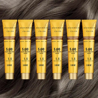 5.@0 Light Brown Olive Hair Color