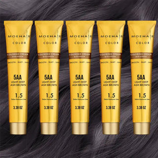 Pack of 5 - 5AA - Ash Brown Hair Color