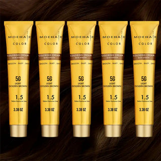 Pack of 5 - 5G - Golden Brown Hair Color 