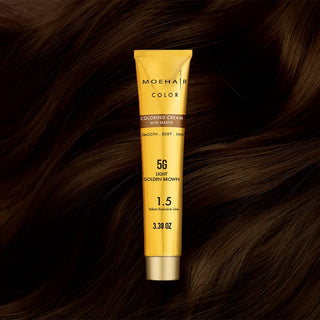 3.38 Oz - 5G - Golden Brown Hair Color - Permanent | Paraben & Cruelty Free