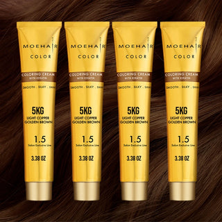 5KG Light Copper Golden Brown Hair Color