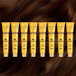 5KG Light Copper Golden Brown Hair Color Moehair USA