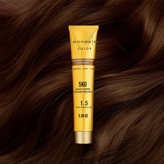 3.38 Oz - 5KG - Copper Golden Brown Hair Color - Permanent | Paraben Free