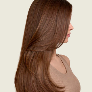 5KK Intense Copper Chestnut Hair color Moehair USA Inc.