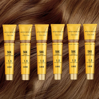 5KK Intense Copper Chestnut Hair color Moehair USA Inc.