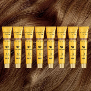 5KK Intense Copper Chestnut Hair color Moehair USA Inc.