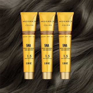 Pack of 3 - 5NA - Natural Ash Brown Hair Color