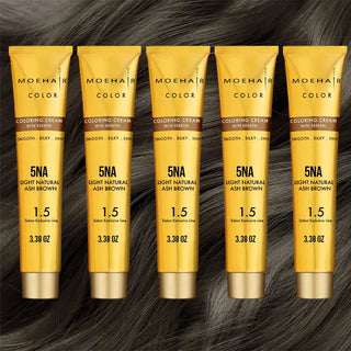 Pack of 5 - 5NA - Natural Ash Brown Hair Color