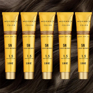 Pack of 5 - 5N - Light Brown Hair Color