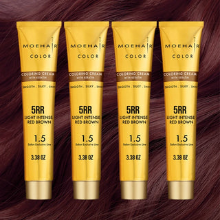 5RR Light Intense Red Brown Hair Color