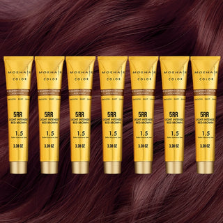 5RR Light Intense Red Brown Hair Color