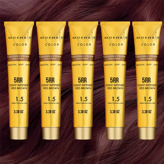 Pack of 5 - 5RR - Red Brown Hair Dye