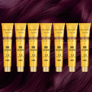 5VV Light Intense Violet Brown Hair Color