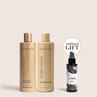 Protein Infused Shampoo and Conditioner Combo Moehair USA
