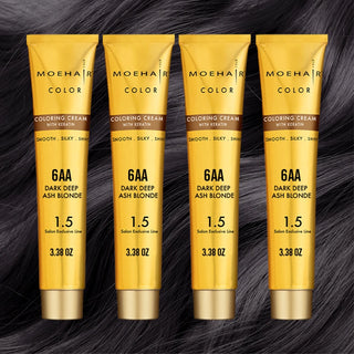 6AA - Dark Deep Ash Blonde Hair Color - Permanent Hair Dye