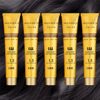 Pack of 5 - 6AA - Dark Ash Blonde Hair Color 