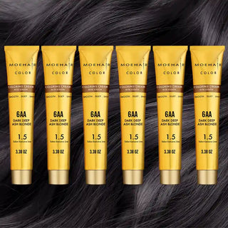 6AA - Dark Deep Ash Blonde Hair Color - Permanent Hair Dye