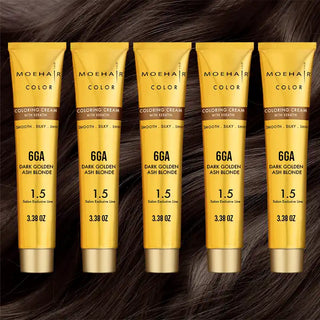 Pack of 5 - 6GA - Golden Ash Blonde Hair Color