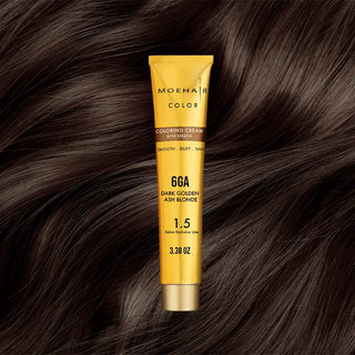 3.38 Oz - 6GA - Golden Ash Blonde Hair Color - Permanent | Paraben & Cruelty Free