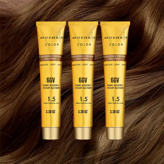 Pack of 3 - 6GV - Golden Violet Blonde Hair Color