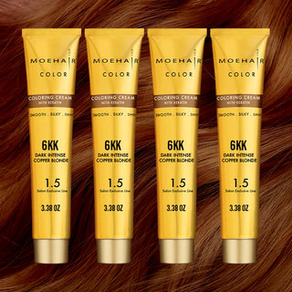 Dark Intense Copper Blonde Hair Color 6KK